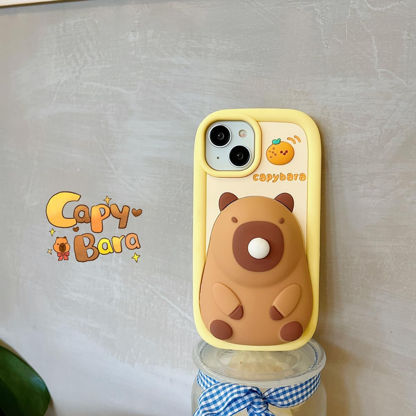 Funda Móvil de Capibara Antiestrés